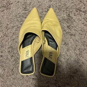 Zara pointed mule - size 6 women